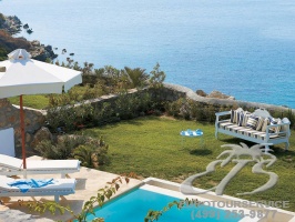 Cobalt Blu Villa on the Waterfront, Греция, Острова. Нажмите для увеличения изображения.