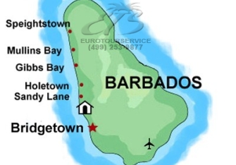 Profondeur, О-ва Карибского бассейна, о.Барбадос. Нажмите для увеличения изображения.