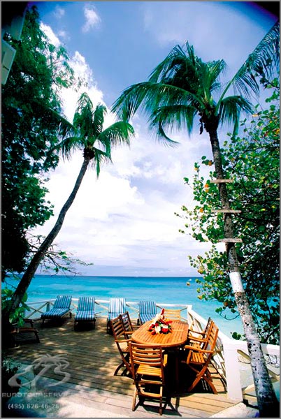Blue Lagoon, О-ва Карибского бассейна, о.Барбадос. Нажмите для увеличения изображения.
