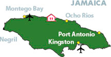 Villa Fortlands Point, О-ва Карибского бассейна, Ямайка. Нажмите для увеличения изображения.