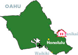 Villa Soluna (о.Оаху), Гавайи, Острова. Нажмите для увеличения изображения.